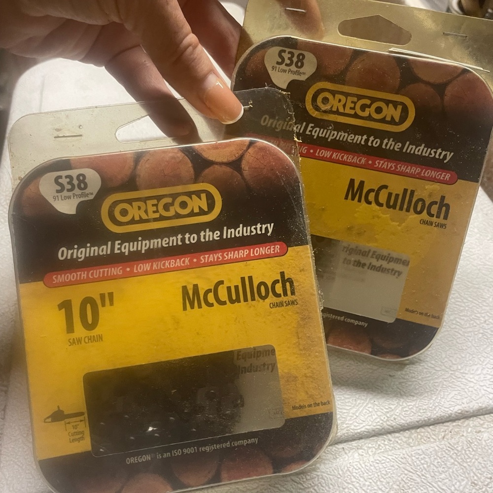 McCulloch 10" Saw Chain - Black